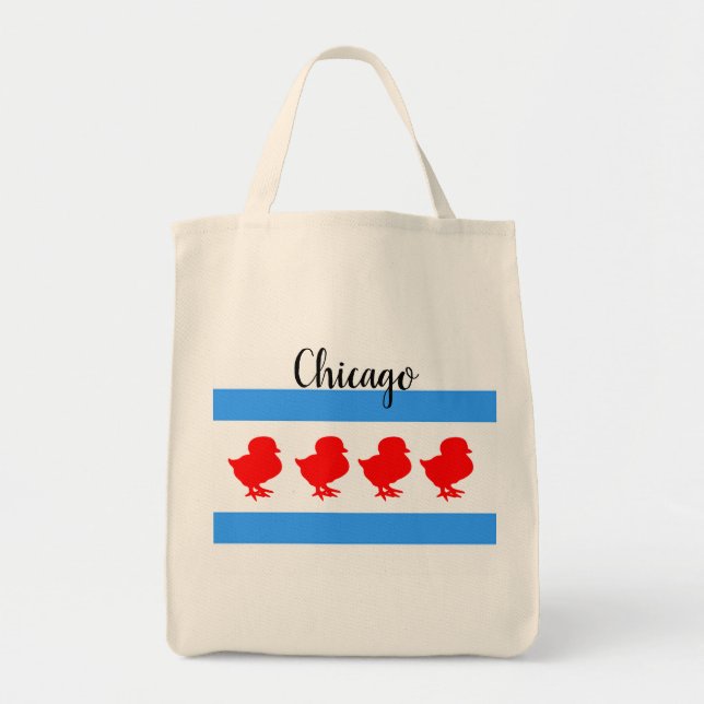 "Chicago Chick" Tote (Front)