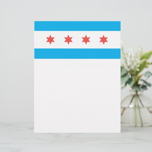 Chicago city flag (Standing Front)