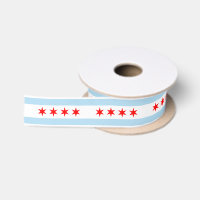 Chicago City Flag ribbon, USA, Illinois /sports