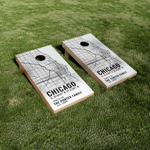 Chicago Cornhole Set – TossBossUSA