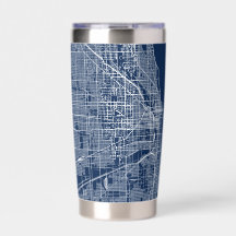 Chicago City Map Design