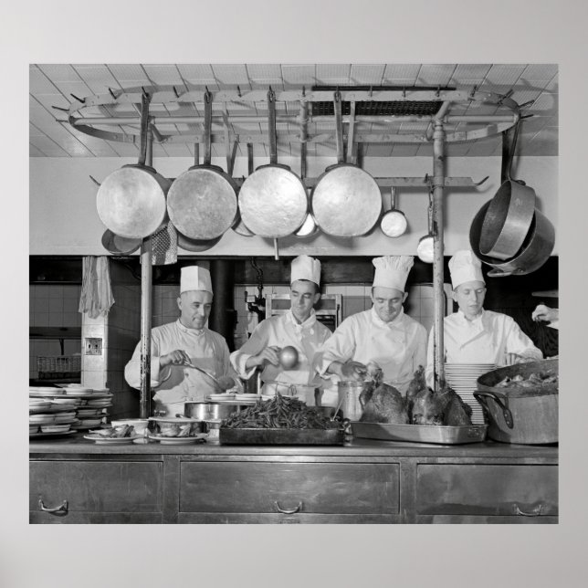 CHICAGO COMMERCIAL KITCHEN 1943 POSTER (Front)