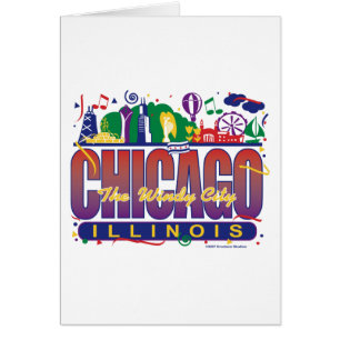 Chicago-Confetti Cards