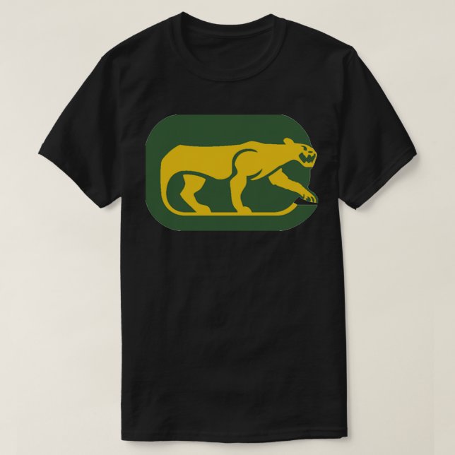 Chicago Cougars  Junior Hockey Sticker T-Shirt (Design Front)
