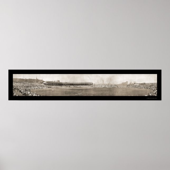 Chicago Cubs Baseball Photo 1908 Poster (Front)