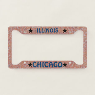 Chicago Custom License Plate Frame