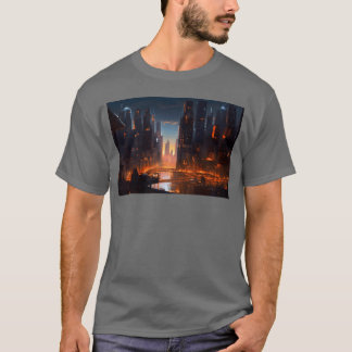 Chicago Cyber Punk gift T-Shirt