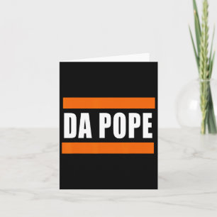 Chicago Da Pope Funny Humor Card