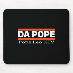 Chicago Da Pope Funny Humor Da Pope Catholic Mouse Pad