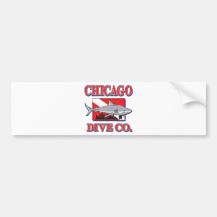 Chicago  Dive  [Converte Bumper Stickers