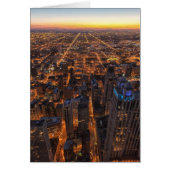 Chicago downtown at sunset (Front)