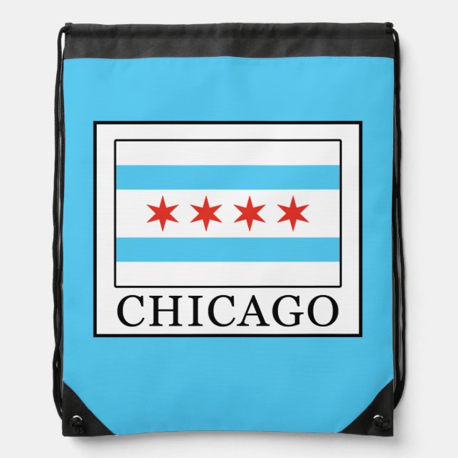 Chicago Drawstring Bag (Front)
