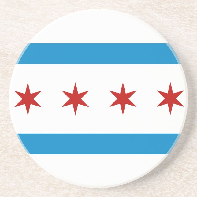 CHICAGO DRINK COASTER (Front)
