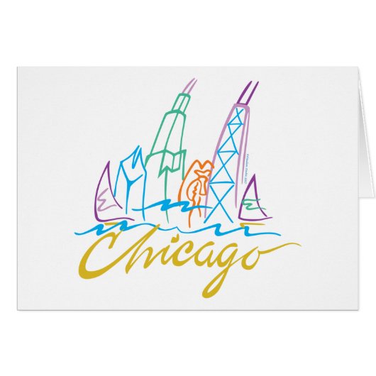 CHICAGO-EMB CARDS (Front Horizontal)