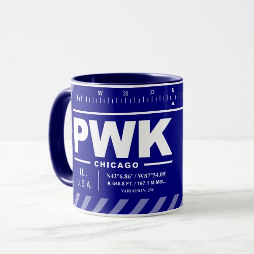 Chicago Executive Airport PWK Mug