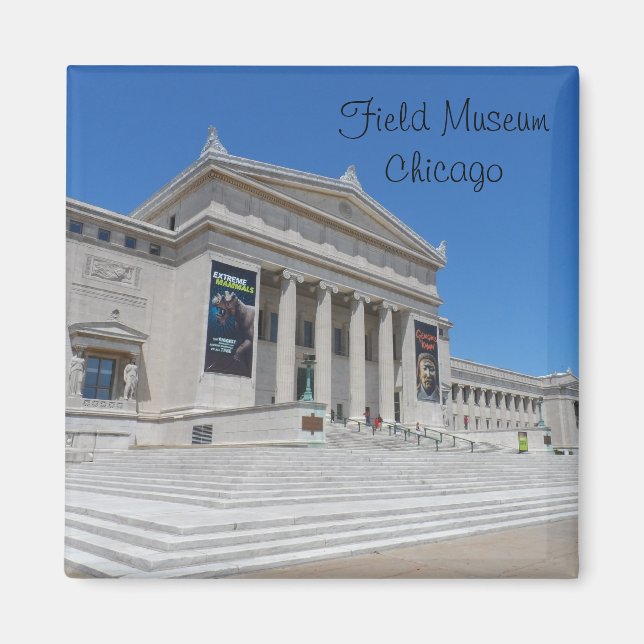 Chicago Field Museum Magnet (Front)