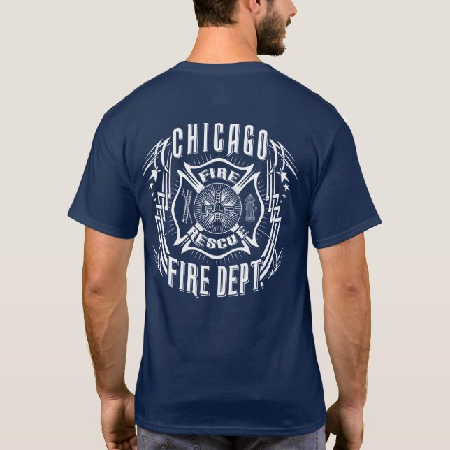 Chicago Fire Department T-Shirt (Back)