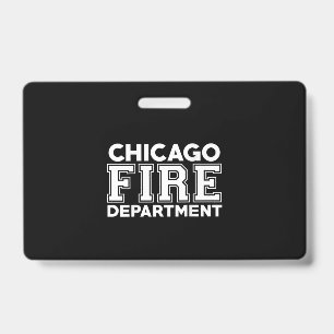 Chicago Fire Rescue Department Firefighter Badge