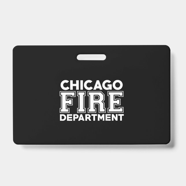 Chicago Fire Rescue Department Firefighter Badge (Front)