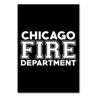 Chicago Fire Rescue Department Firefighter Table Number