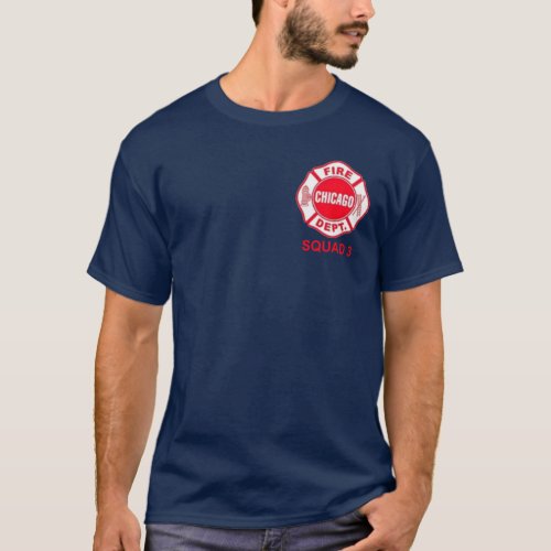 Chicago Fire Squad 3 T_Shirt