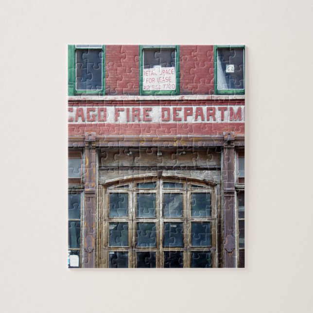 Chicago Fire Station Jigsaw Puzzle (Vertical)