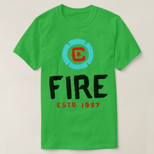 Chicago Fireeee T-Shirt (Design Front)