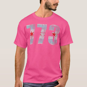 Chicago Flag 773 T-Shirt