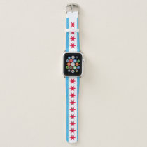 Chicago Flag Apple Watch Band