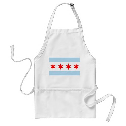 Chicago Flag Apron