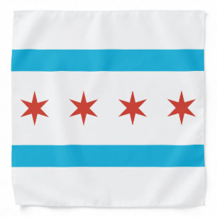 Chicago Flag Bandana