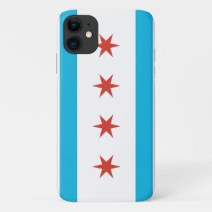 Chicago Flag iPhone 11 Case