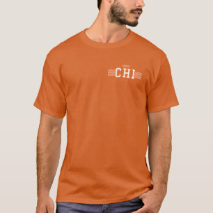 Chicago Flag - Chicago Football - Chicago Sports T-Shirt