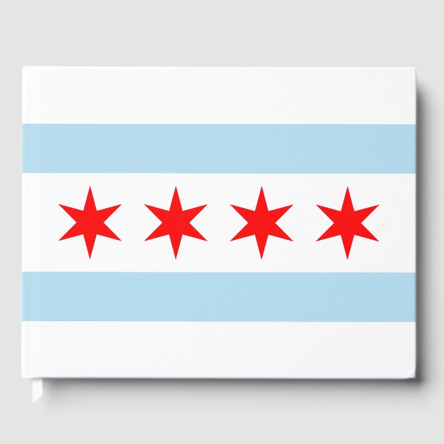 Chicago Flag Guest Book (Front)