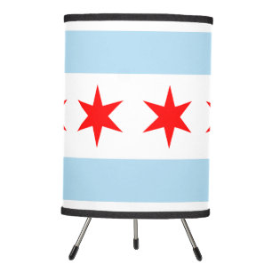 Chicago Flag Lamp