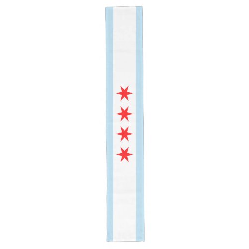 Chicago Flag Long Table Runner