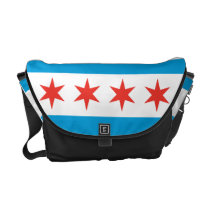 Chicago Flag Messenger Bag Chicago Flag Messenger Bag
