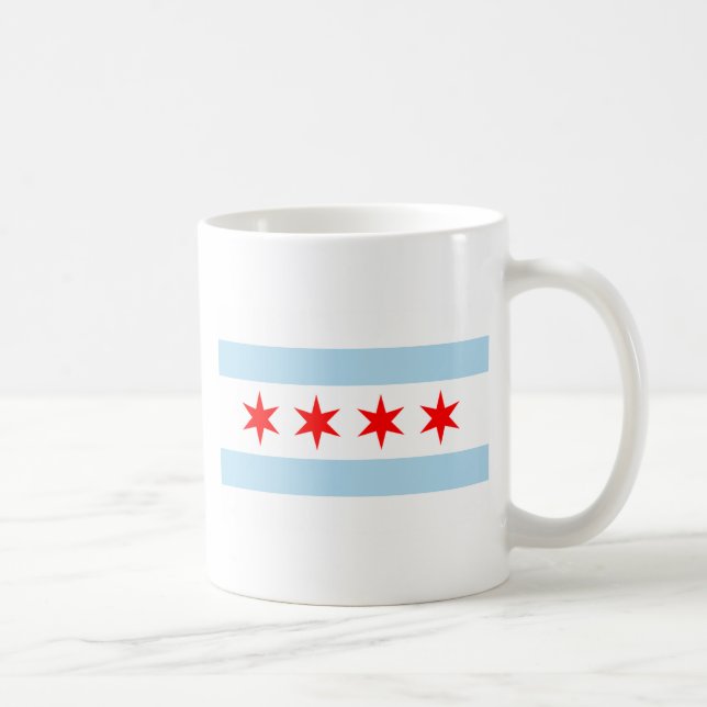 Chicago Flag Mug (Right)