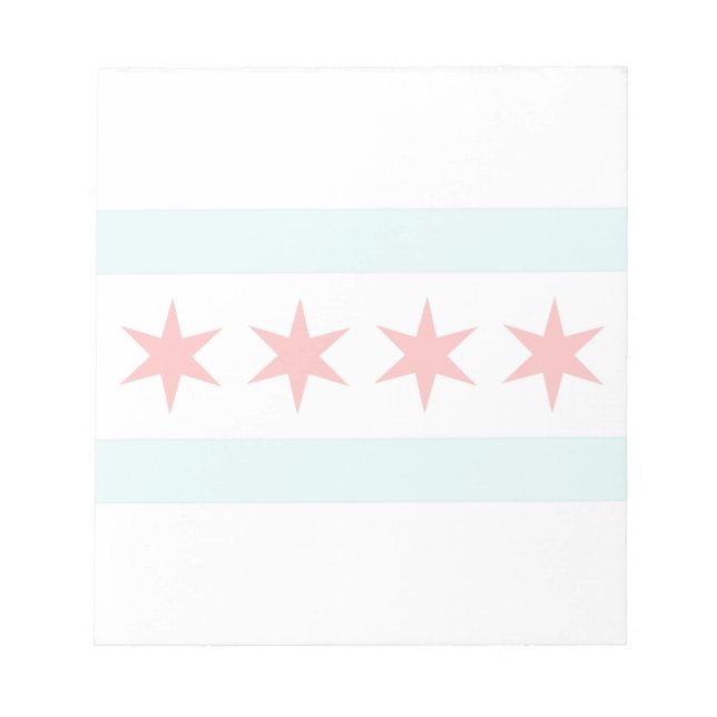 Chicago Flag Notepad (Front)