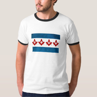 Chicago Flag / OL33 Ringer Shirt