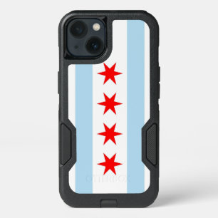 Chicago flag iPhone 13 case