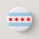 Chicago Flag Pin at Zazzle