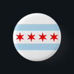 CHICAGO FLAG PIN<br><div class="desc">show your love for the best city in the world!</div>