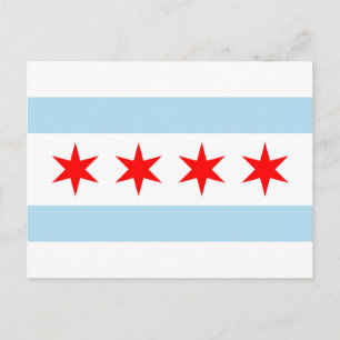 Chicago Flag Postcards