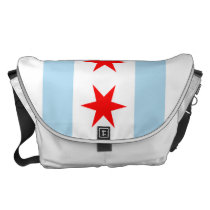 Chicago Flag Rickshaw Messenger Bag Chicago Flag Rickshaw Messenger Bag