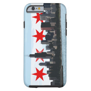 Chicago Flag Skyline iPhone 6 case