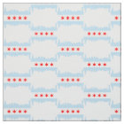 Chicago Flag Skyline Pattern