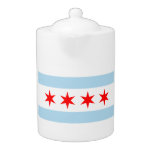 Chicago Flag Teapot! Teapot at Zazzle