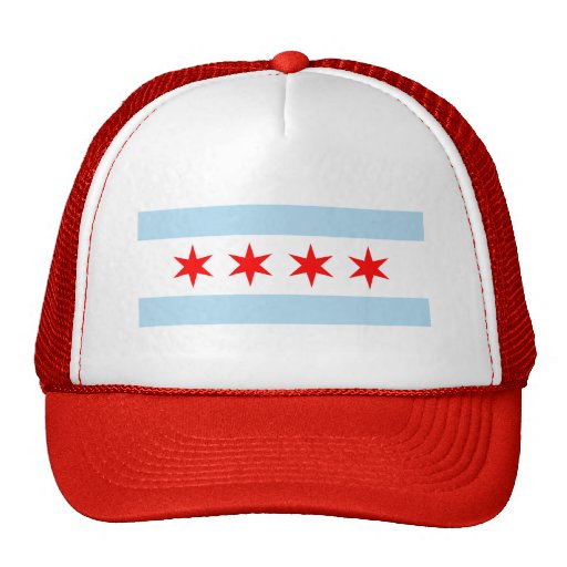 Chicago Flag Trucker Hat | Zazzle