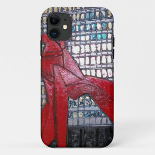 Chicago Flamingo Sculpture iPhone 11 Case